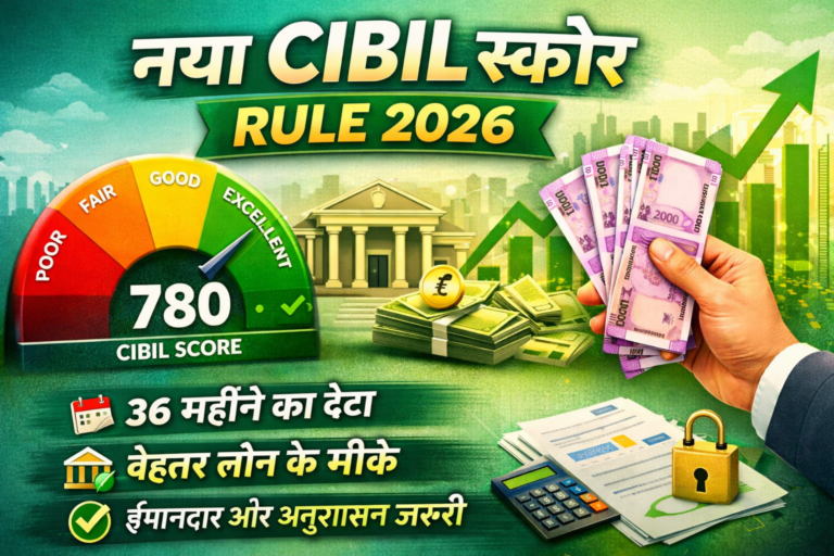 सिबिल स्कोर पर RBI का बड़ा फैसला: 2026 से लागू हुए नए CIBIL Score नियम